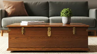 Turn Discarded Wooden Chests Into Premium Coffee Tables