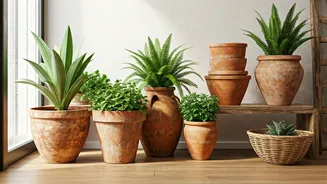 Upcycled Terracotta Pottery Trends For Sustainable Living Room Home Decor