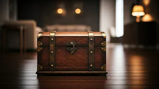 Vintage Chest Centerpieces Are Dominating Our Aesthetic Home Feeds