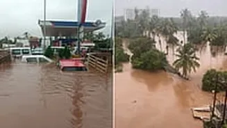 Gujarat Monsoon Fury: NDRF Rescues 67 In Navsari As Army & SDRF Launch Massive Flood Relief Operations Across South Region | Video
