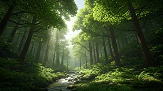 Green Landscapes Make Holidays Feel Healthier