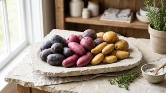 New colourful potatoes boost nutrition