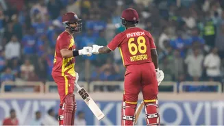Hope's century levels T20I series 1-1