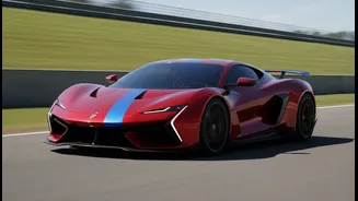 Off-Centre Racing Stripe Gives Supersports More Attitude