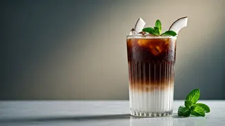 Ditch Dairy For This Iced Chicory Coconut Brew