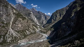 Nepal's Narrow Valleys And Steep Slopes Make Floods More Dangerous