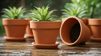 Tilted Pots Are The Easiest Rain Fix