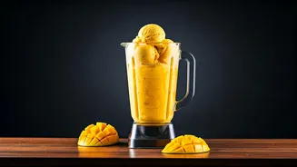 Gen Z Swears By This Viral Blender Mango Ice Cream