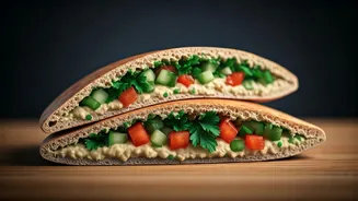 Pita Pockets Make Hummus More Fun