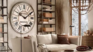Bought an oversized clock? Best places to place them