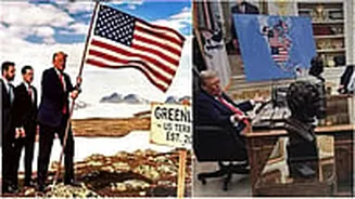 'US Territory Est 2026': Donald Trump Shares AI-Generated US Map Including Canada, Venezuela & Greenland