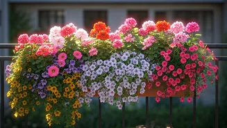 Bright Blooms Are Perfect For June Balconies
