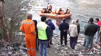 Man Feared Drowned During Idol Immersion in Yamuna Near Delhi-Noida Border; Rescue Operation On