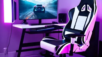 Ergonomic Desk Setup Essentials: Adjust Chair Monitor Height Stop Back Pain