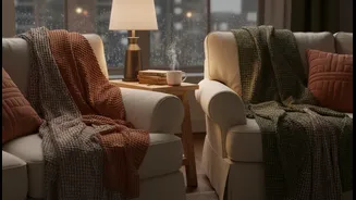 Warm Lighting And Washable Fabrics Are The Rainy-Season Decor Shortcut