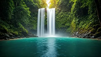 Waterfalls Become Nature's Ultimate Playground