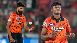 IPL 2026: Praful Hinge, Sakib Hussain paint Hyderabad Orange with Dream Debuts