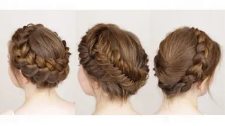 Crown braids: 5 elegant styles for different occasions