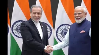 First Since Iran War: PM Modi Meets Iran FM Araghchi, Russian FM Lavrov In Delhi