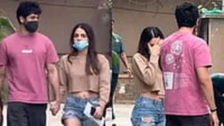 Radhikka Madan Quickly Leaves Boyfriend Vihaan Samat's Hand After Spotting Paps In Mumbai; VIDEO Goes Viral