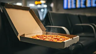 Clever Airport Dining Hack: Family Orders Pizza to Gate, Sparks Online Debate