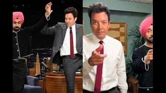 Diljit Dosanjh Teaches Jimmy Fallon Bhangra As He Returns To The Tonight Show: 'Punjabi Aa Jayein Toh...'