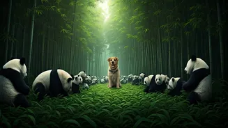 Can You Find the Hidden Dog? 7-Second Panda Illusion IQ Test