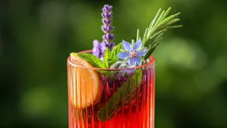 Botanical Sips Bring Garden Energy To Glasses