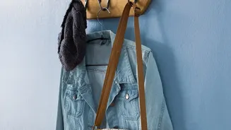 The Entryway Needs Hooks Placed Where Wet Gear Will Not Touch Walls