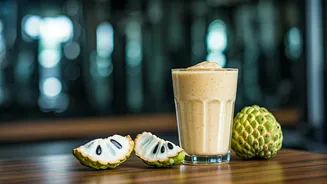 Why Mumbai Gyms Master The Custard Apple Smoothie
