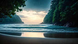 Rainy Shores Can Still Feel Magical