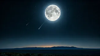 How to see meteors despite moon glare