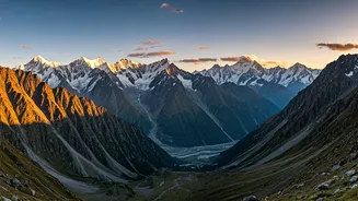 J&K Traffic Police's Instagram Post: A Mesmerizing Glimpse of Pir Panjal Mountains