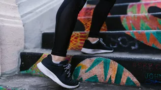 Climbing stairs every day can improve your heart health