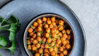 Turn Simple Peas Into A Crunchy Snack With This Easy Oven Recipe