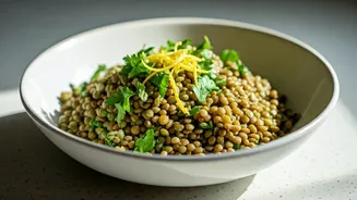 This Lemon Sprouted Lentil Dish Rules Healthy WhatsApp Group Chats