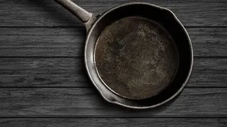 Drying and Light Oiling Can Protect Cast-Iron Cookware Between Uses