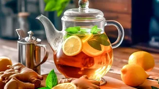 Five Quick Lemon-Ginger Infusions That Promote Better Gut Comfort And Skin Glow