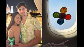 Kiara Advani Shares In-Flight Glimpse Of Daughter Saraayah Ahead Of Vacation With Sidharth Malhotra