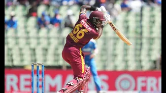 WATCH: Justin Greaves smashes maiden ODI hundred as West Indies take control against India