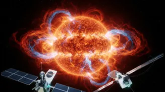 NASA Solar Data Tracks Solar Flares That Could Affect Satellites And Space Missions