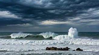 Rainy Week Ahead For Coastal Karnataka Following Massive Sea Buildup