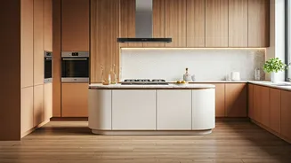 Why Rounded Kitchen Islands Are Essential For Modern Open Kitchens