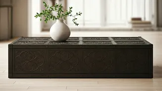 Turn Vintage Wooden Trunks Into Elegant Minimal Japandi Coffee Tables