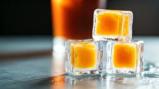 Freeze Sweet Mango Puree Into Cubes To Upgrade Iced Tea