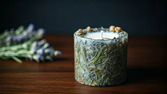 Crafting Calming Candles: Harnessing the Power of African Herbs
