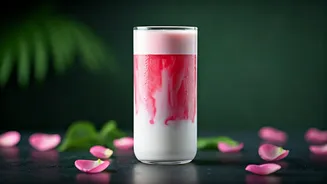 Rose Syrup Almond Milk Is Ultimate Modern Desi Refresher