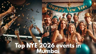 Celebrate New Year 2026 in Mumbai with city’s most exciting parties, events, live performances and staycations