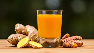 Drink 1 Daily Shot Of Ginger Turmeric To Beat Monsoon Flu