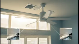 Monsoon Cleaning Should Include Fans, Vents And Window Tracks